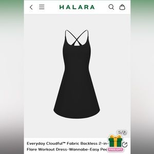 HALARA Easy Peasy Athletic Dress